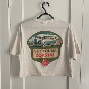 Cropped Neil Young Concert Tee